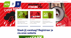 Desktop Screenshot of aob.nl